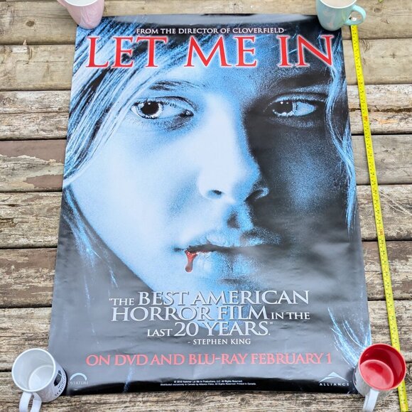 LET ME IN horror movie poster, DVD and Blue ray release promo poster - Picture 3 of 8